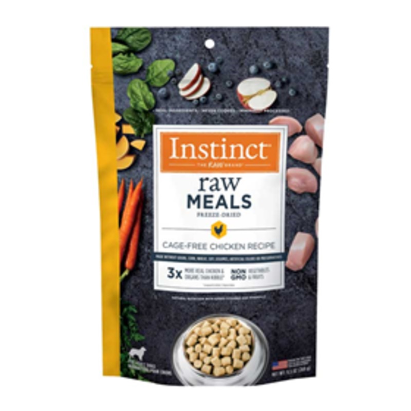 Instinct Dog Food Raw Freeze-Dried Raw Meals Cage-Free Chicken Recipe 16oz