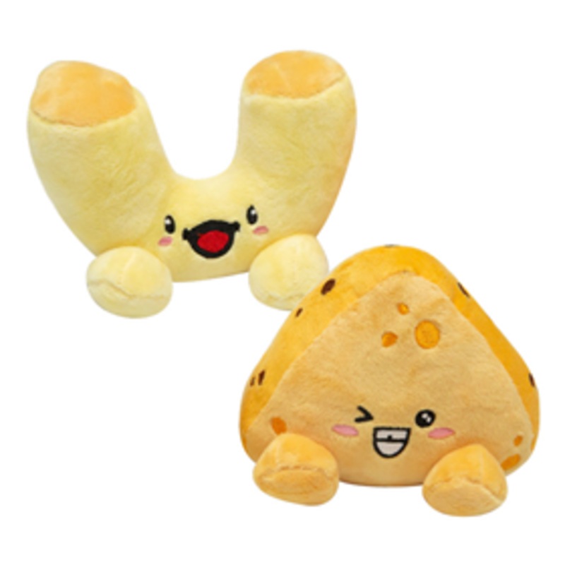 SnugARooz Mac & Cheese Dog Toys
