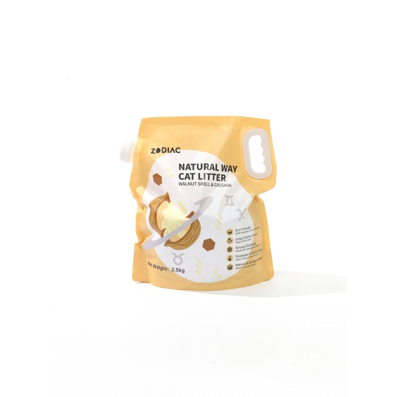 ZODIAC Natural Way Walnut Shell & Cassava Cat Litter