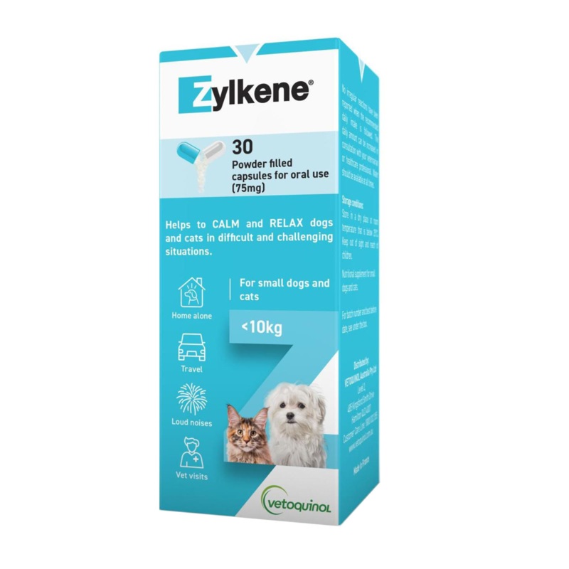 Zylkene 75mg Caps|30 Pack|100 Pack