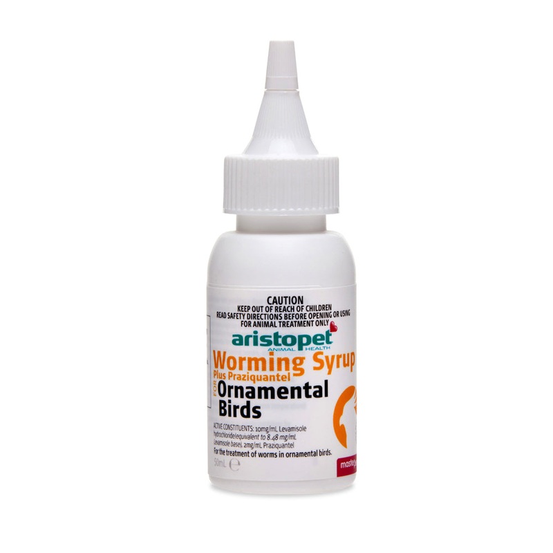 Aristopet Bird Worming Syrup Plus 50mL