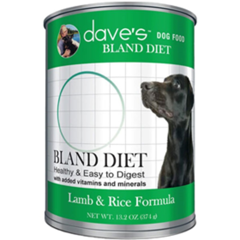 Dave’s Restricted Diet Bland for Dogs Lamb & Rice Formula 13.2 oz