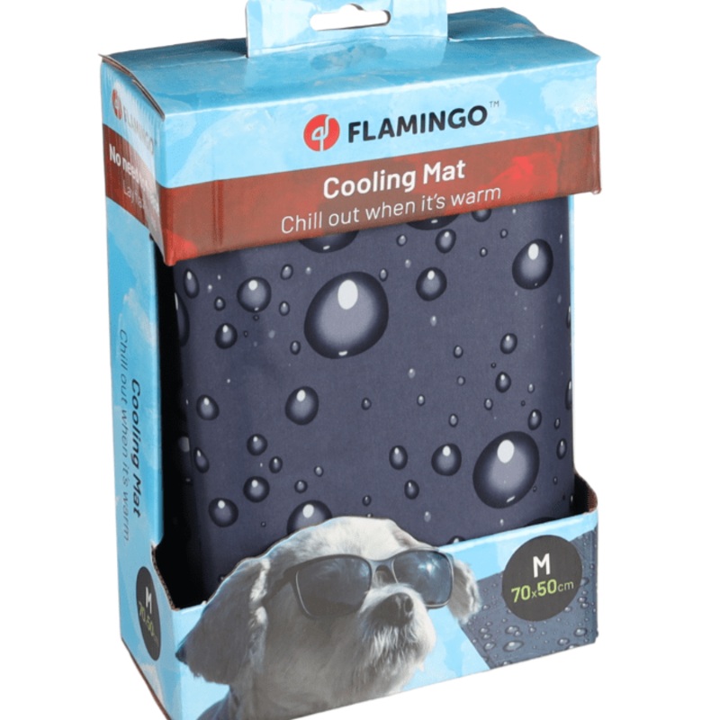 Flamingo Cooling Pad Drop Rectangle Grey (3 Sizes)