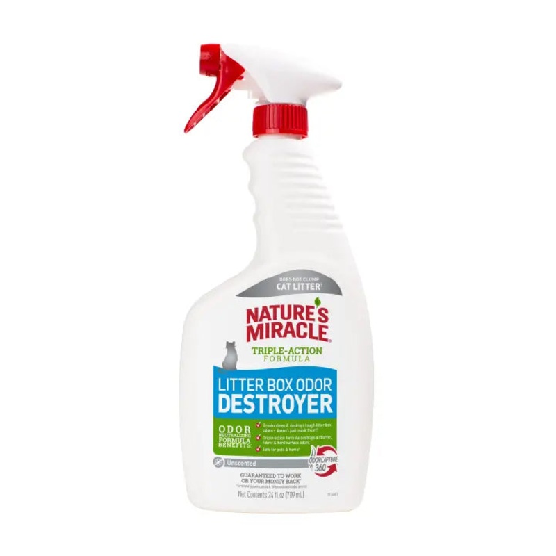 Nature’s Miracle Cat Litter Box Odor Destroyer 709mL