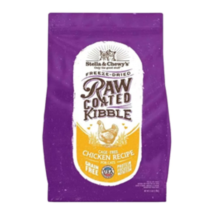 Stella & Chewy’s Freeze Dried Raw Coated Kibble Chicken Recipe for Cats 2.5 lbs
