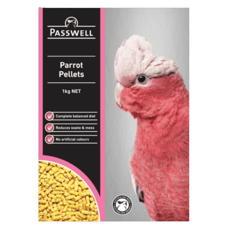 Wombaroo Passwell Parrot Pellets