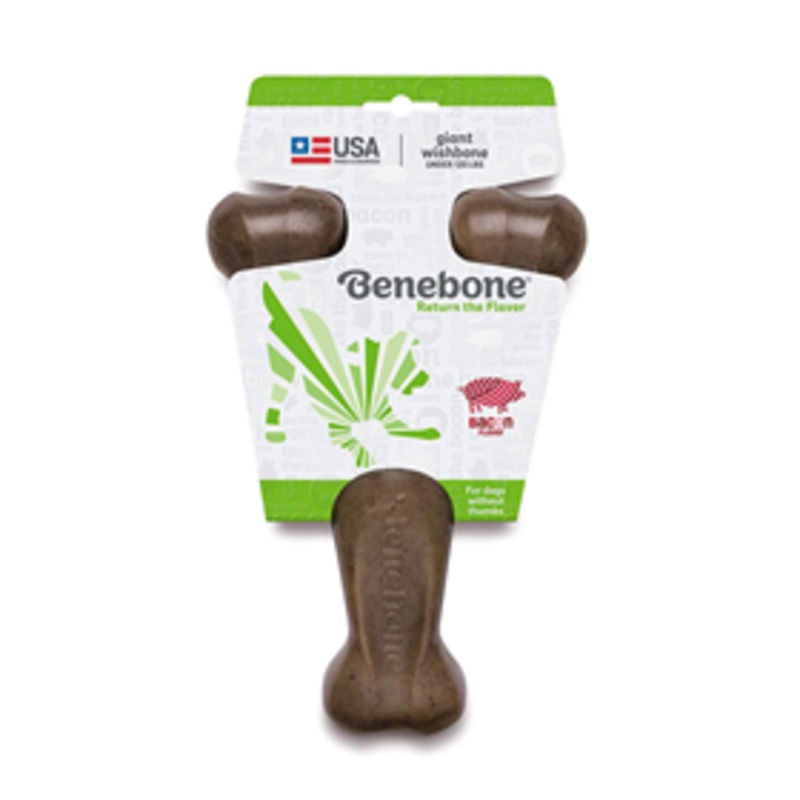 Benebone Giant Wishbone Bacon Flavor