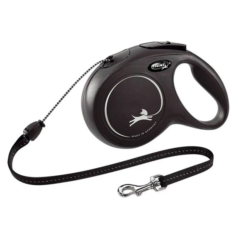 Flexi Classic Cord Retractable Leash – 8m