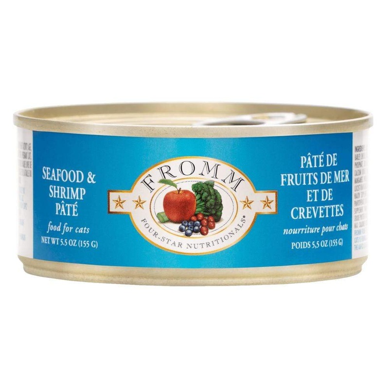 Fromm Four Star Canned Seafood & Shrimp Pte Cat Food