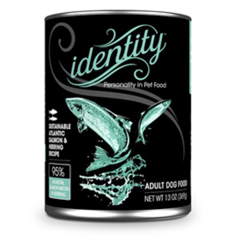 Identity 95% Sustainable Atlantic Salmon & Herring Recipe Adult Dog Food 13 oz.