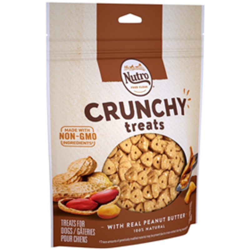 Nutro Crunchy Treats with Real Peanut Butter 16 oz.