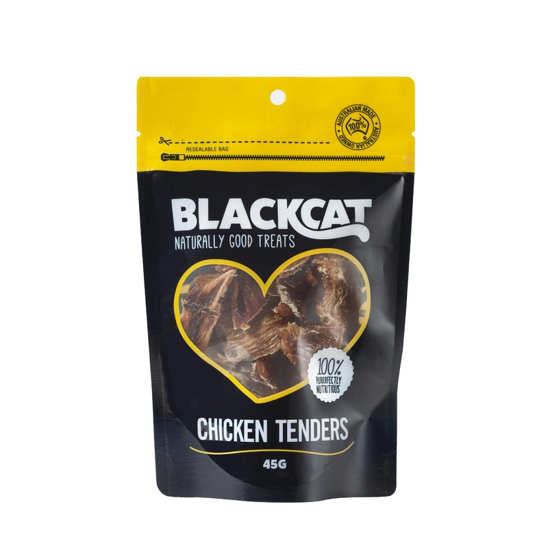 Blackcat Chicken Tenders Cat Treat 45g