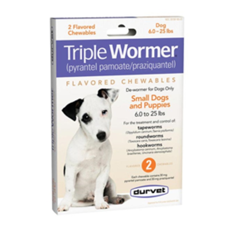 Durvet Triple Wormer for Small Dogs & Puppies