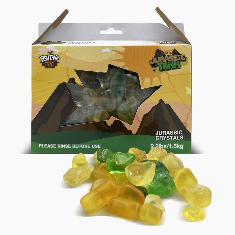 Fish Tank TV Jurassic Crystals Aquarium Gravel