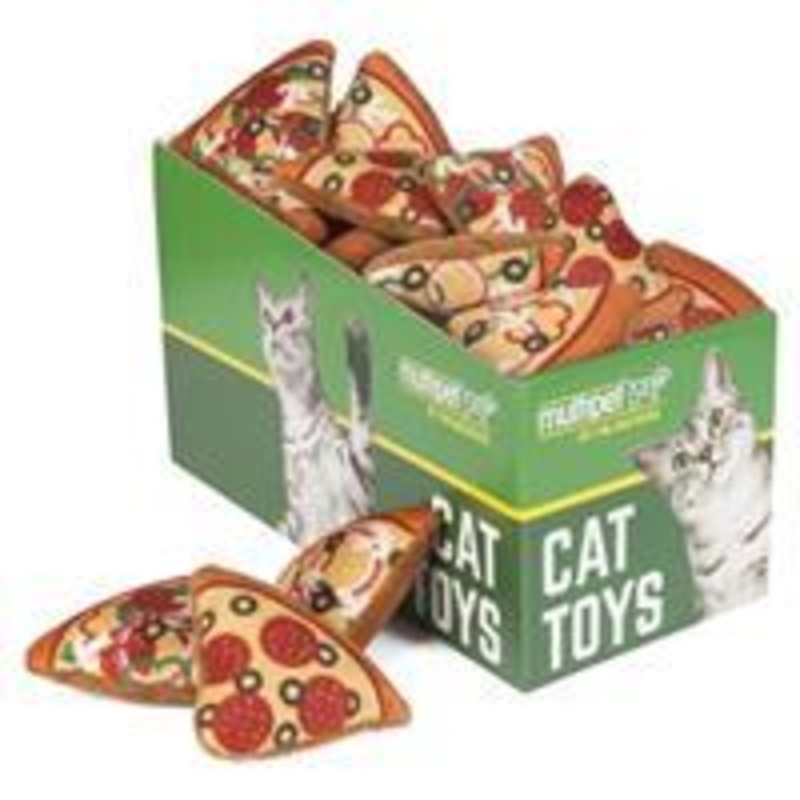 Multipet Catnip Pizza Slice Cat Toy