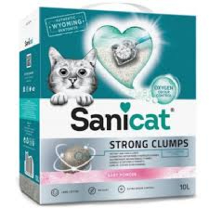 Sanicat Strong Clumps Baby Powder 10L