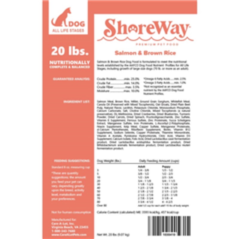 ShoreWay Salmon & Brown Rice Dry Dog Food