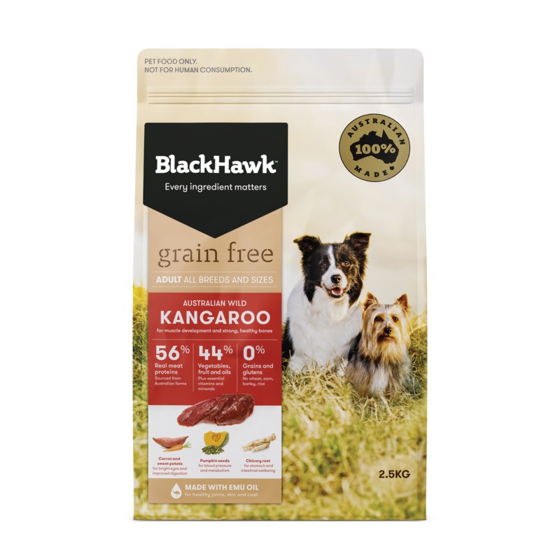 Black Hawk Grain Free Adult Kangaroo Dry Dog Food