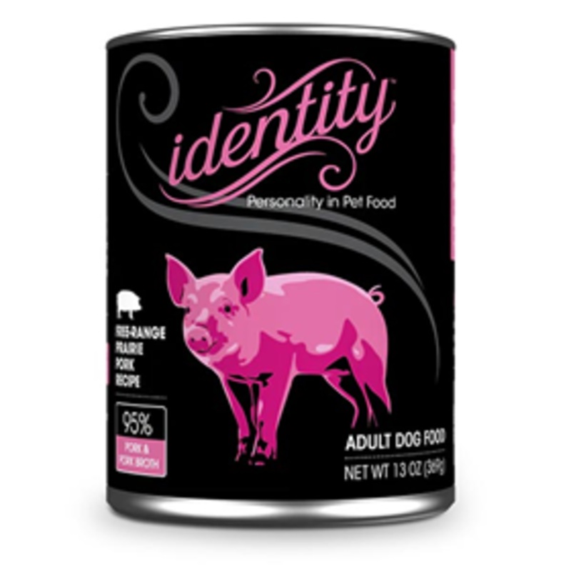 Identity 95% Free-Range Prairie Pork Recipe Adult Dog Food 13 oz.