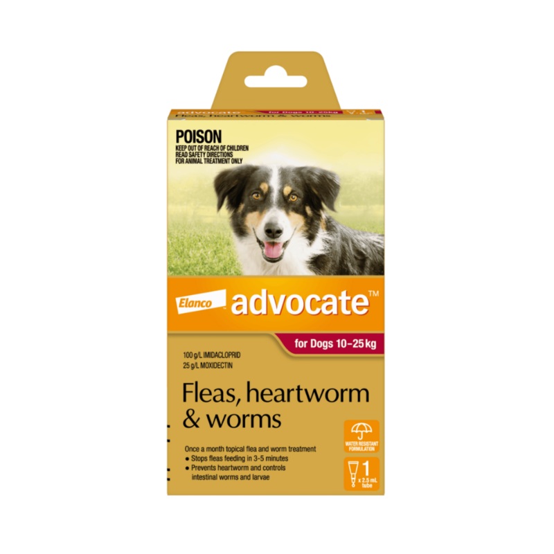 Advocate Red for Large Dogs|1 Pack|3 pack|6 pack