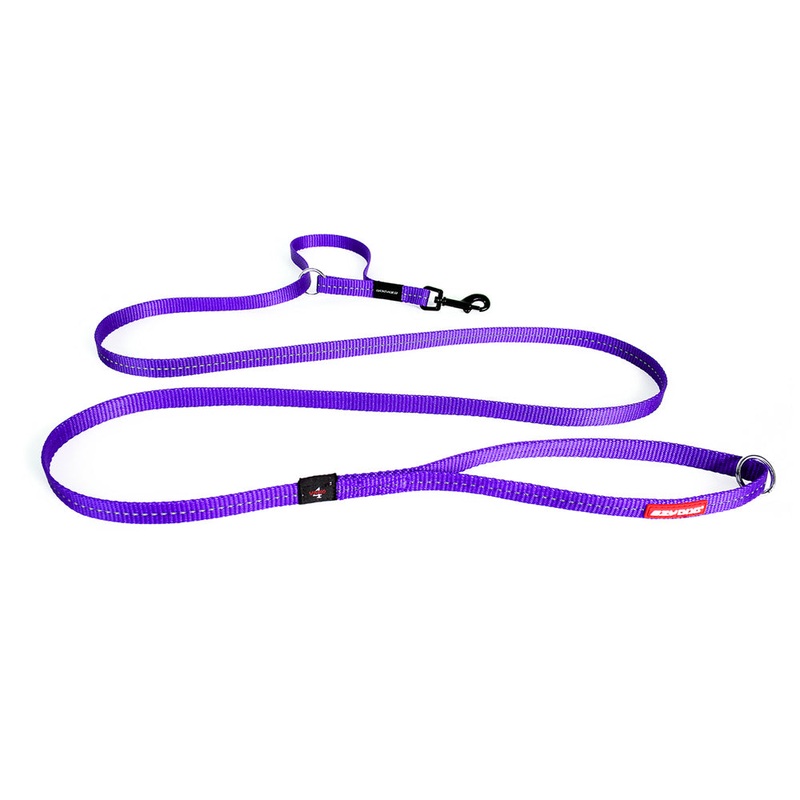EzyDog Vario 4 LITE Leash|Black|Blue|Purple|Red