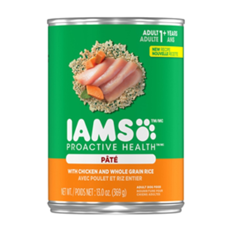 IAMS Proactive Health Adult Pate with Chicken & Whole Grain Rice