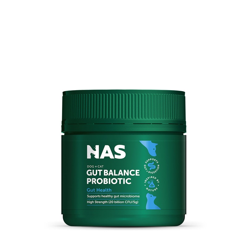 Natural Animal Solutions Gut Balance ProBiotic Natural Blend for Dogs and Cats
