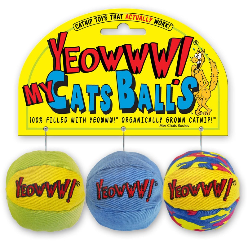 Yeowww! My Cats Balls with Pure American Catnip