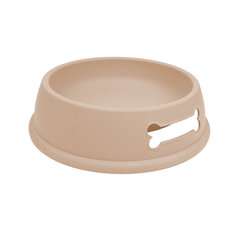 Barkley & Bella Wheat Straw Dog Bowl Matte Sand