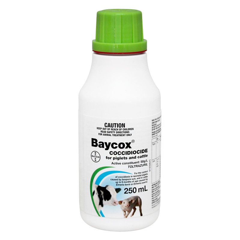 Baycox Piglet & Cattle Coccidiocide 250mL