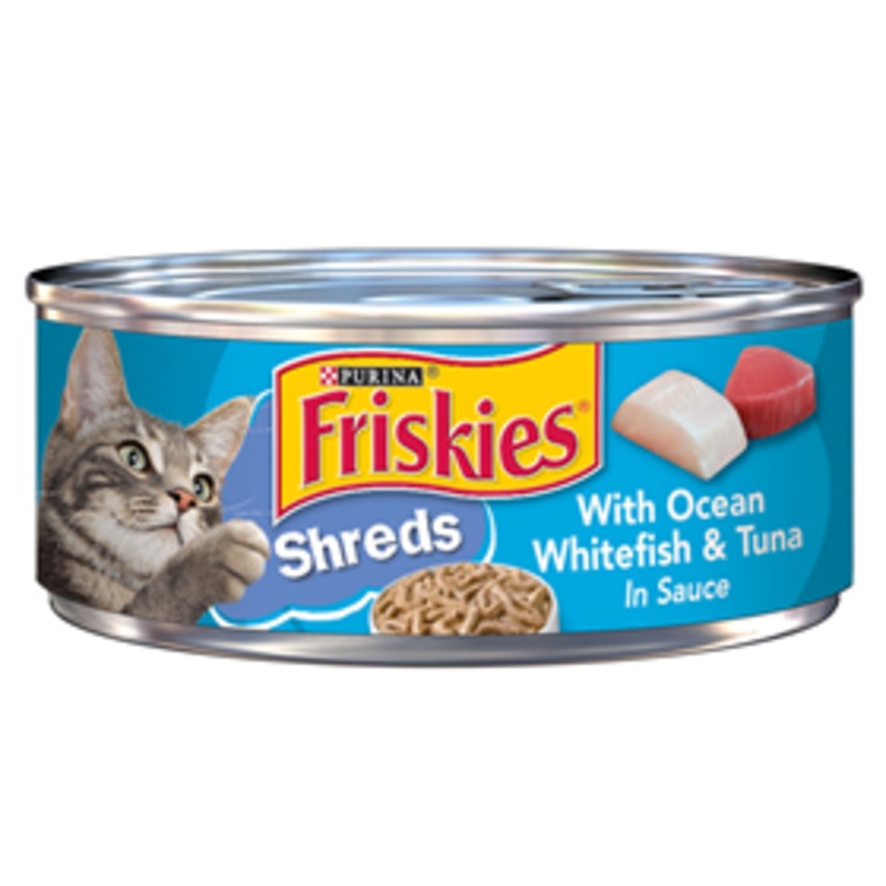 Friskies Shredded Ocean Whitefish and Tuna