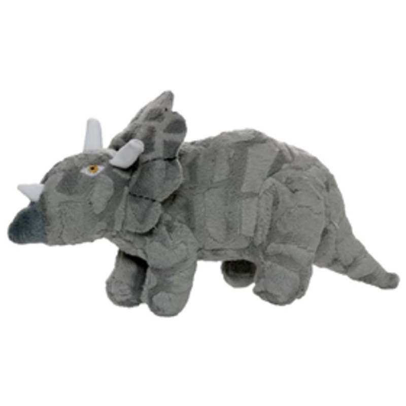 Mighty Dog Toys by Tuffy Jr Triceratops