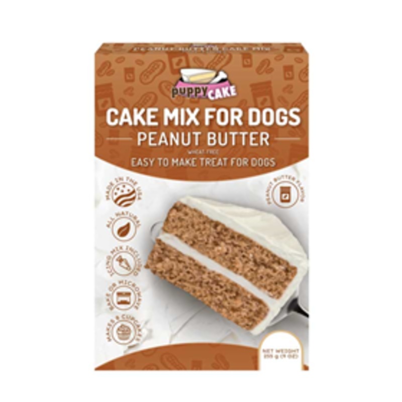 Puppy Cake Peanut Butter Cake Mix for Dogs