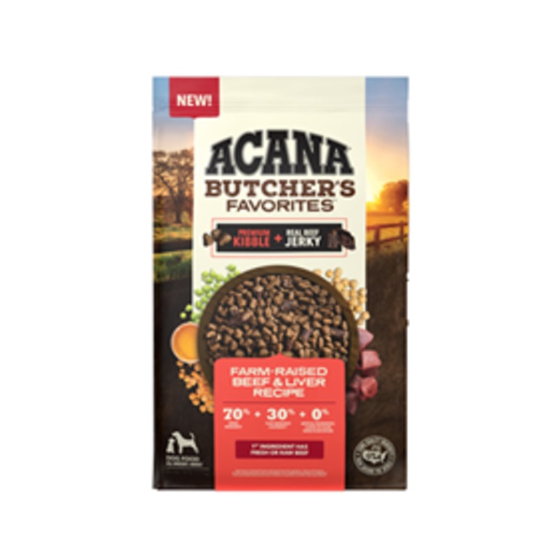 ACANA Butchers Favorites Farm Raised Beef & Liver Recipe Dry Dog Food