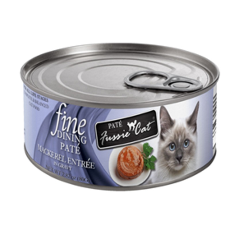 Fussie Cat Fine Dining Mackerel Pate 2.8oz