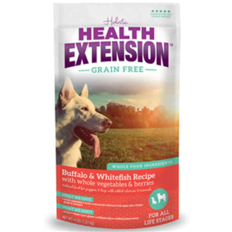 Holistic Health Extension Grain Free Buffalo/Whitefish Dog Food