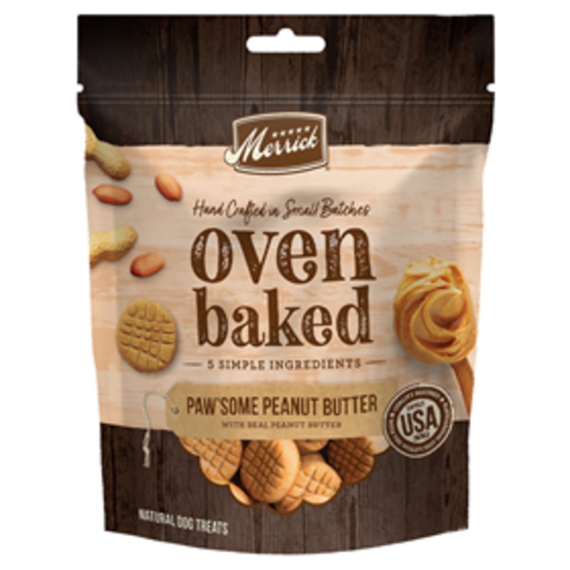 Merrick Oven Baked Paw’Some Peanut Butter with Real Peanut Butter 11 oz.