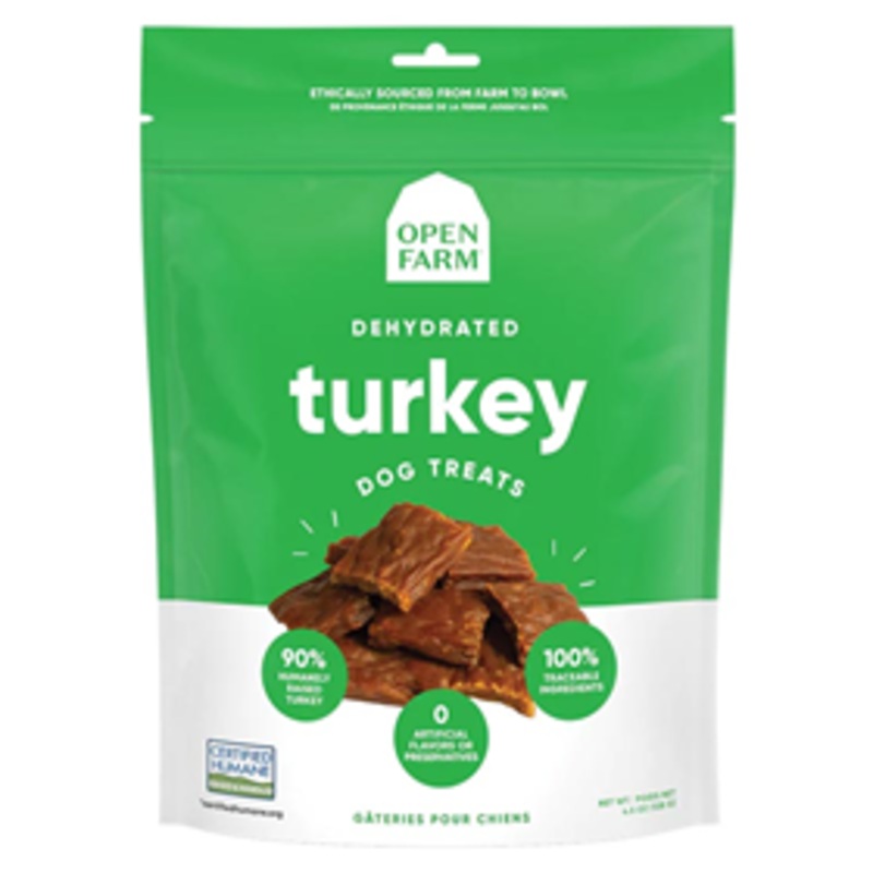 Open Farm Dehydrated Turkey Treats 4.5 oz