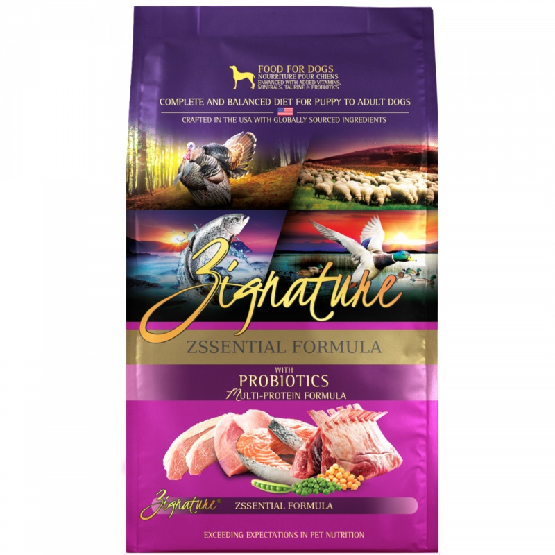 Zignature Grain Free Zssential Multi-Protein Recipe Dry Dog Food