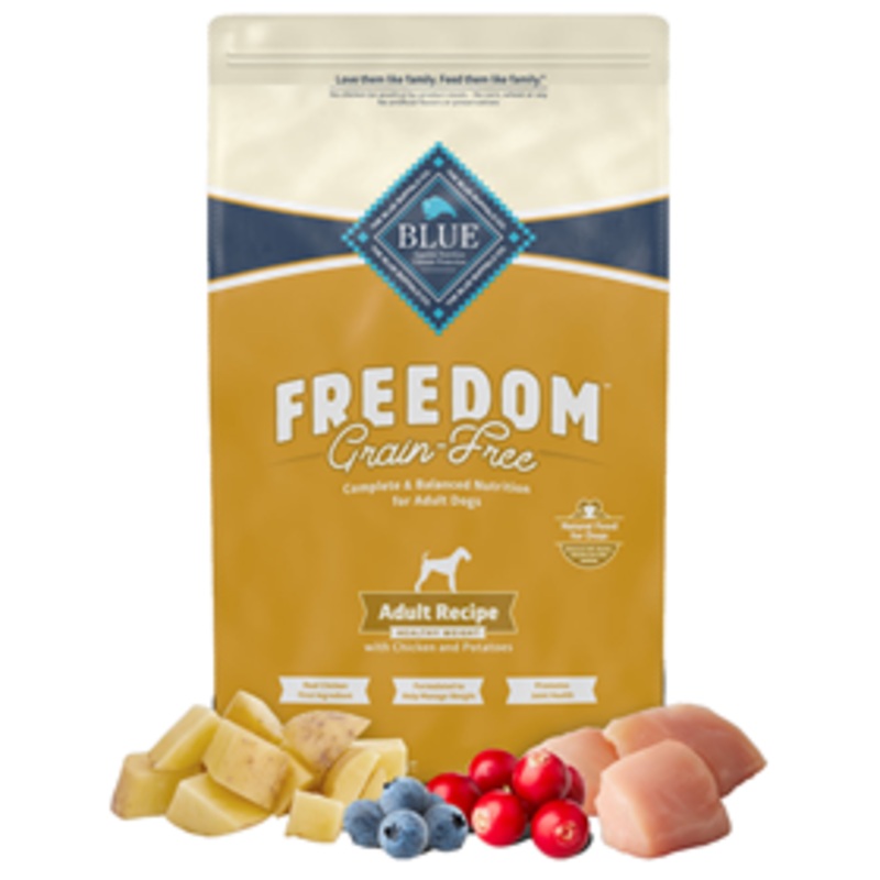 Blue Buffalo BLUE Freedom Grain-Free Healthy Weight Chicken Dog Food