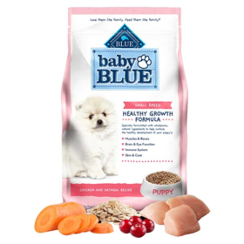 Blue Buffalo BLUE Small Breed Puppy Chicken & Oatmeal Recipe 6 lbs.