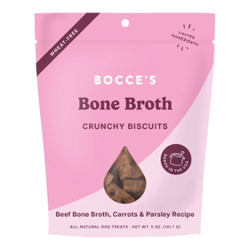 Bocce’s Bone Broth Awesome Dog Treats 5 oz.