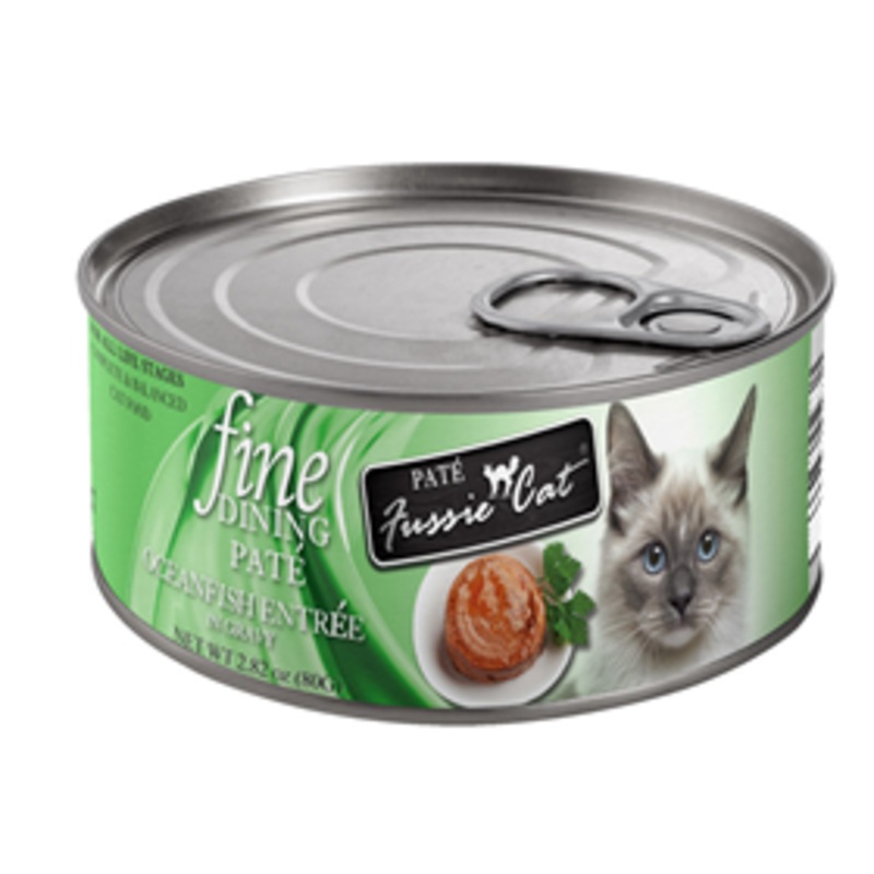 Fussie Cat Fine Dining Oceanfish Pate 2.8oz