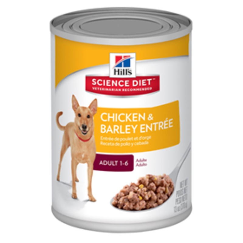 Hills Science Diet Adult Chicken & Barley Entre Can Dog Food 13 oz
