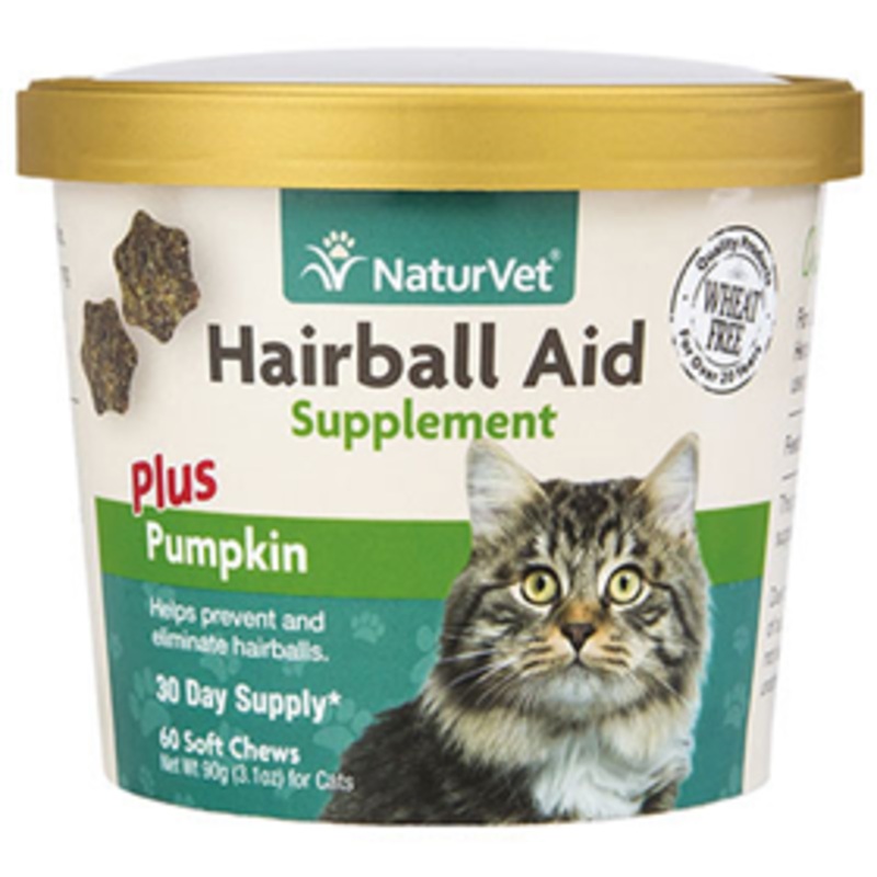 NaturVet Hairball Aid 60ct