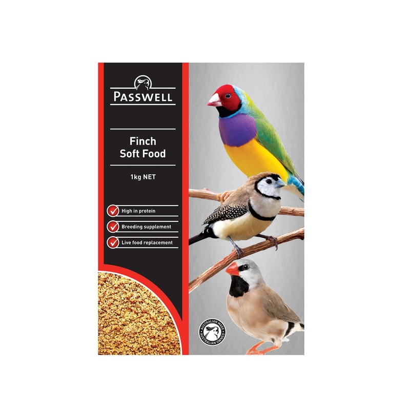 Passwell Soft Finch Food|500g|1kg