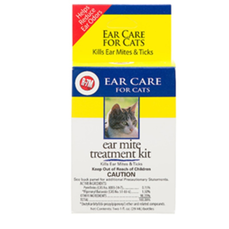 R-7M Ear Mite Treatment Kit for Cats