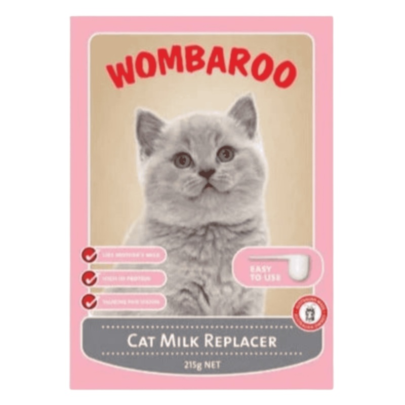 Wombaroo Cat Milk Replacer|215g|1kg|5kg
