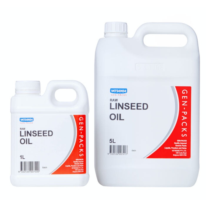 Vetsense Gen Packs Linseed Oil