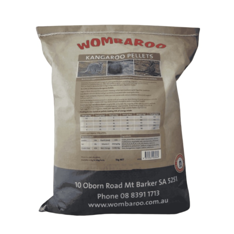 Wombaroo Kangaroo Pellets|20kg